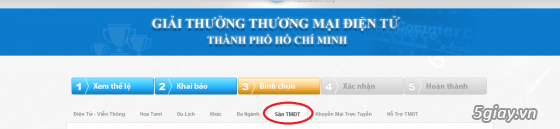 Cùng tham gia bình chọn 5giay.vn là sàn TMĐT tiêu biểu 2014 – Trúng ngay iphone 6 - 7