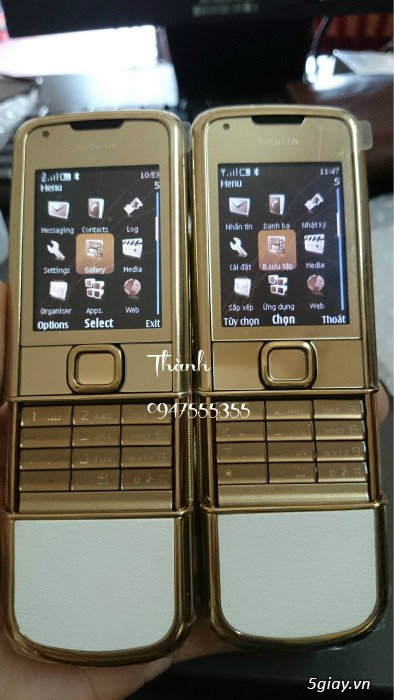 Chuyên Bán Nokia 8800 Đẳng Cấp Quà Tặng 8800 Gold Arte Carbon Arte Sapphire Arte 6700 Gold Xách Tay