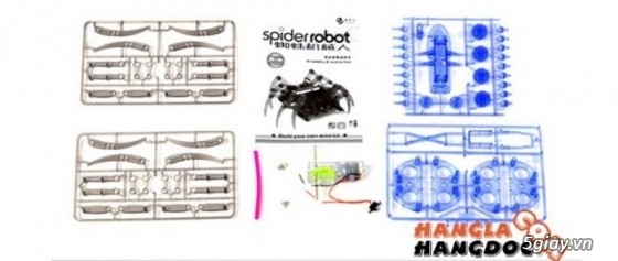 Vòng đua vũ trụ (SpaceRail) giá rẻ, bộ lắp ráp robot kit 6 in 1, 7 in 1 (version 2) - 35
