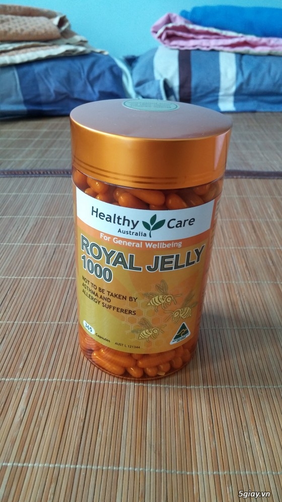 3 lọ Sữa ong chúa Royal Jelly & 1 lọ Nước hoa Intimately BECKHAM for MEN 75ml - 1