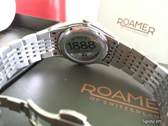 Bán đồng hồ ROAMER Thụy Sỹ giá 9 triệu! và CK đúng xịn 3 triệu 700k - 2