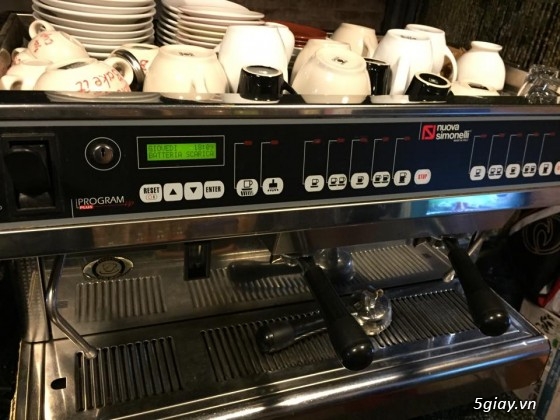 Bán máy pha cà phê cũ (đã qua sử dụng) máy pha cà phê chuyên nghiệp 2 group mới 85% - 3
