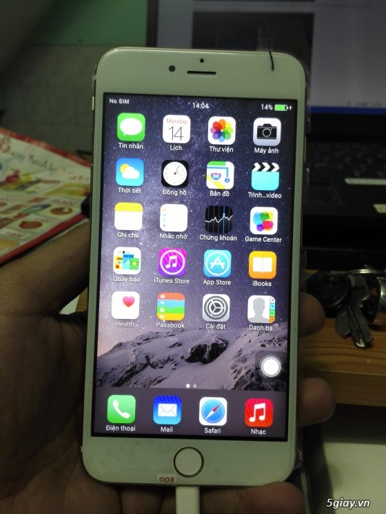 iPhone 6 Gold siêu fake Ram 4G bảo mật vân tay - 4