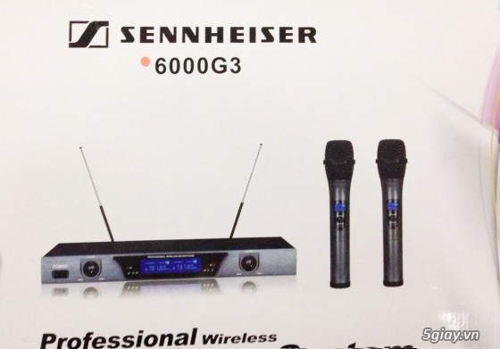 Micro Karaoke chuyên nghiệp Sennheiser 868 II,Made in Germany,Bảo hành 1 năm. - 16