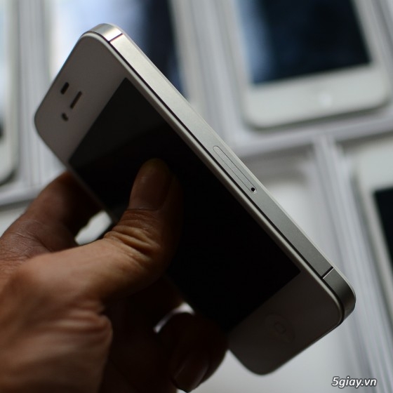 iPhone 5 Quốc tế trắng 16gb: Giá chỉ từ 5t9, LikeNew 99.9% Fullbox BH 3 tháng. - 5