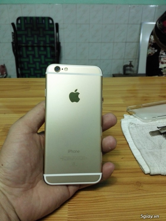iPhone 6 Gold siêu fake Ram 4G bảo mật vân tay - 1