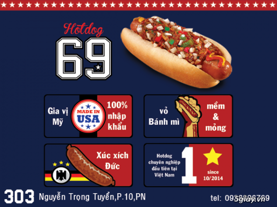 Hotdog 69 - Hot dog chuyên nghiệp kiểu Mỹ - 11