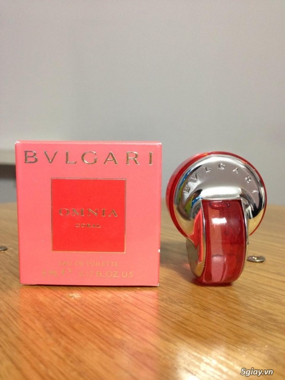 Nước Hoa BVLGARI OMNIA mini 5ml EDT. Freeship Tphcm. LH: 0937837107 Thủy - 4