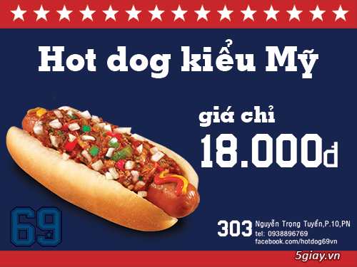 Hotdog 69 - Hot dog chuyên nghiệp kiểu Mỹ - 5