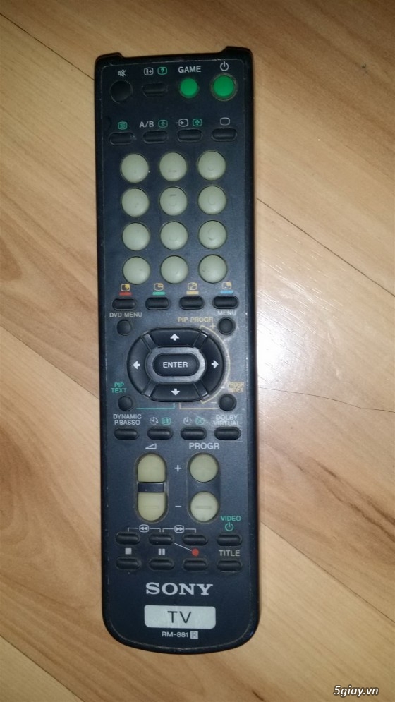 Bán Remote (zin) theo máy Tivi Sony 29
