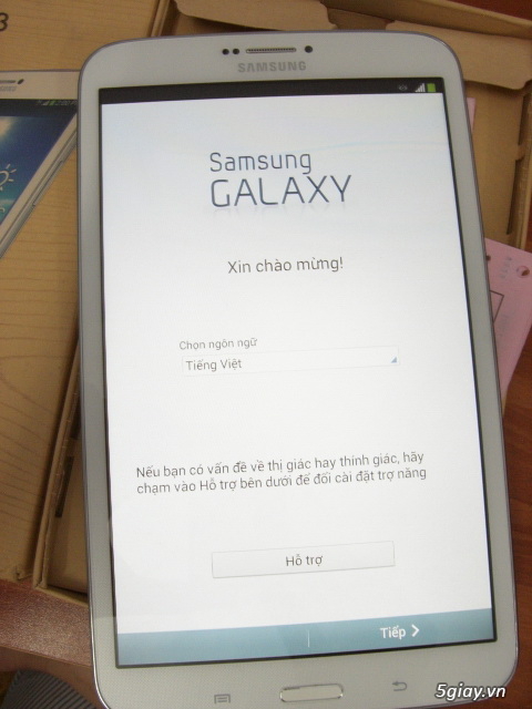 Samsung Galaxy TAB 3 8.0 fullbox đã qua sử dụng. Ngoại hình 98% - 15