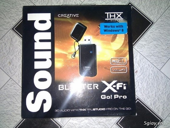 Bán Sound Card USB Creative X-Fi Go! Pro - 2