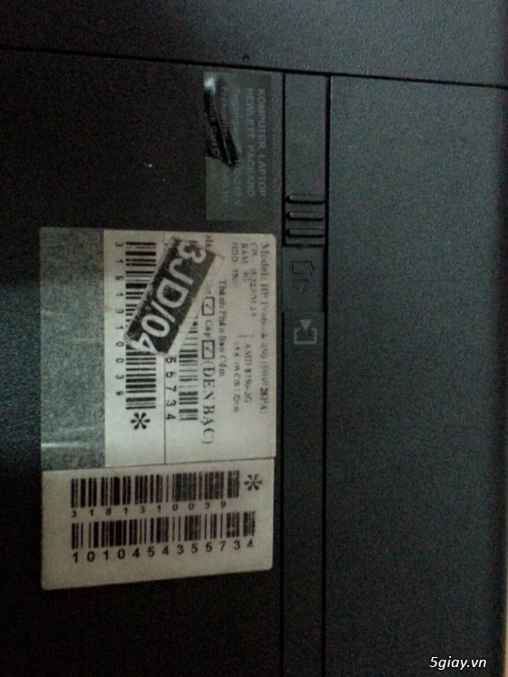 Laptop HP Probook 450 (F0W28PA) Intel Core i5 3230M Ram 4GB - 2