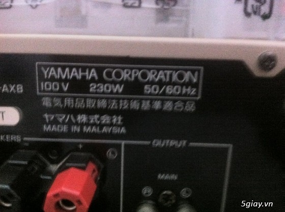 cần bán nguyên dàn xem phim yamaha - 3