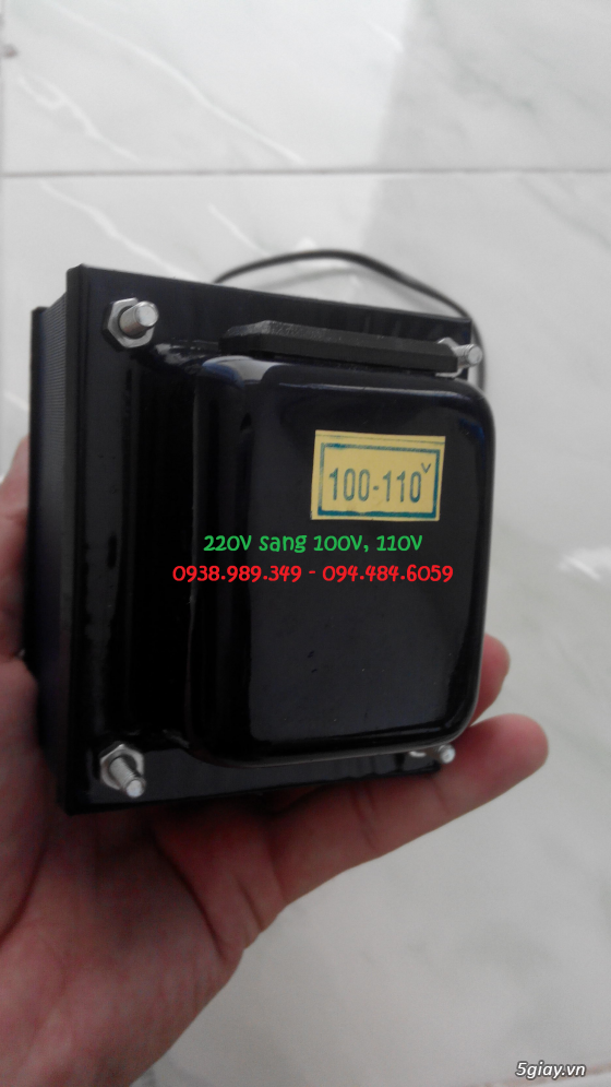 Bộ biến điện áp 220v sang 100v, 110v, 120v cho máy hút ẩm , lọc k khí