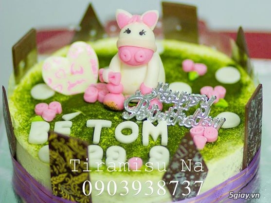 Bánh Tiramisu sinh nhật kỉ niệm chúc mừng ngon và đẹp (Tiramisu Na) - 14
