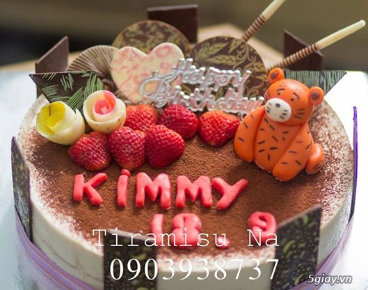 Bánh Tiramisu sinh nhật kỉ niệm chúc mừng ngon và đẹp (Tiramisu Na) - 18
