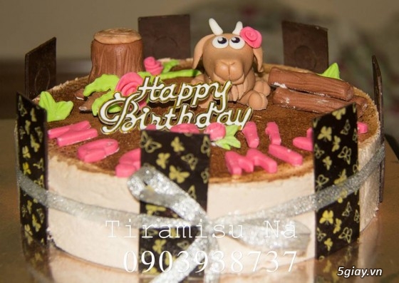 Bánh Tiramisu sinh nhật kỉ niệm chúc mừng ngon và đẹp (Tiramisu Na) - 7