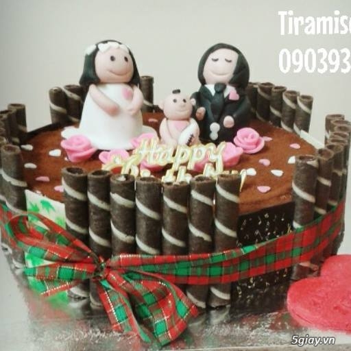 Bánh Tiramisu sinh nhật kỉ niệm chúc mừng ngon và đẹp (Tiramisu Na) - 16