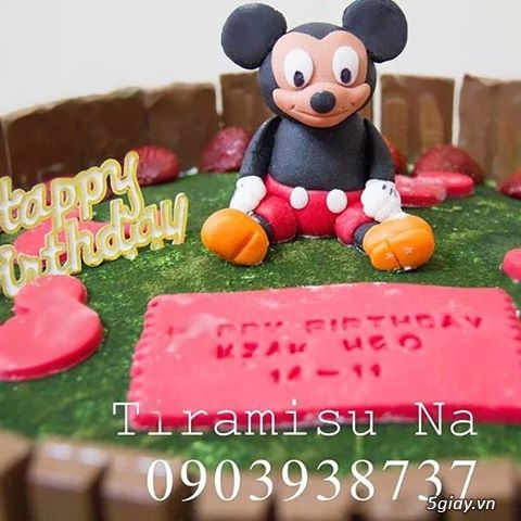 Bánh Tiramisu sinh nhật kỉ niệm chúc mừng ngon và đẹp (Tiramisu Na) - 6