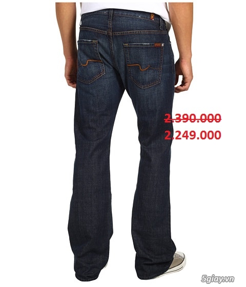 Quần JEANS cao cấp high quality, MADE in USA= 7 for All Mankind - 4