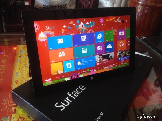 Surface RT 32Gb fullbox 99% BH 18/2/15 3,x tr - 1