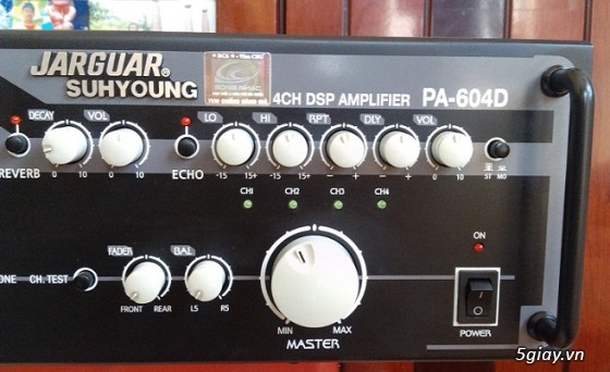 Bán Ampli  Karoke  JARGUAR  604D. Hàng Sóng Nhạc - 1