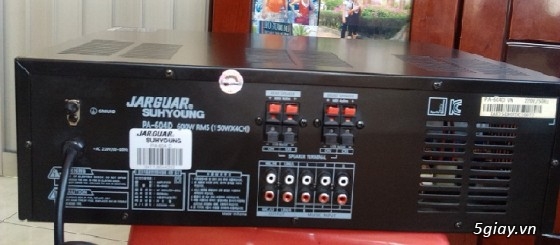 Bán Ampli  Karoke  JARGUAR  604D. Hàng Sóng Nhạc - 3