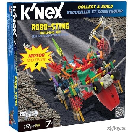 Đồ chơi phát triển trí thông minh Lego - K' nex - Hot Weels và súng Nerf Rebell - 9