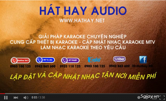 Trung Tâm Chép nhạc Karaoke MTV HD cho đầu KARAOKE Arirang 3600 HDMi |3600 KTV|909 HD - 2