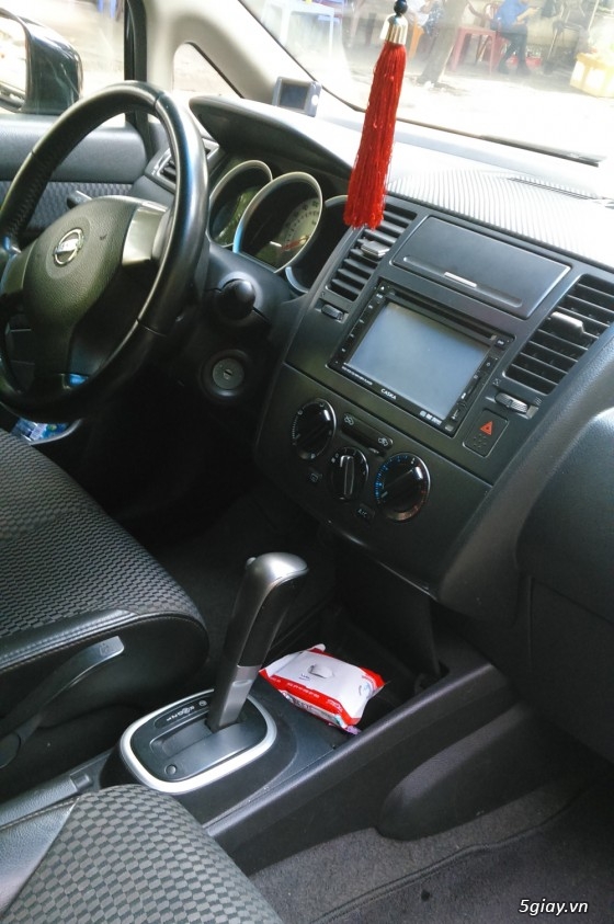 Bán xe Nissan Tiida 1.6- 2009 màu  đen - 15
