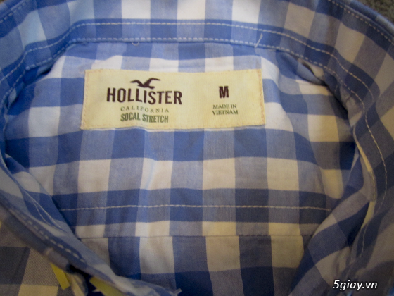 Sơ Mi Hollister Original VNXK 100% tem 2015 phá giá 50% rẻ hơn hàng sale US 290K - 13