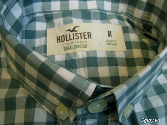 Sơ Mi Hollister Original VNXK 100% tem 2015 phá giá 50% rẻ hơn hàng sale US 290K - 7