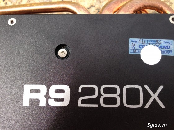 PowerColor R9 280X likenew fullbox BH hơn 2 năm 3.5tr! - 2