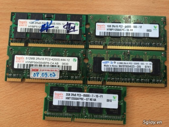 ram laptop ddr2, ddr3.
