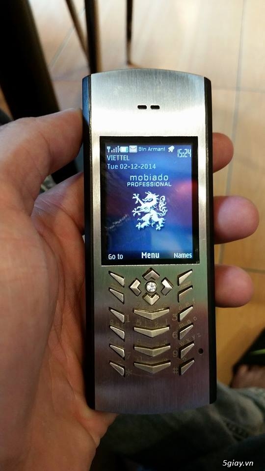 Nokia 7210 supernova vỏ hợp kim, gỗ mun, bạc italia và kính sapphire - 4
