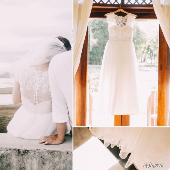 Thanh lý váy cưới mới mặc 1 lần ^^ (size S) - 2