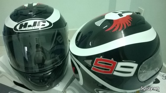 Bán 2 nón fullface HJC CL-ST Spartan Lorenzo edition - 3