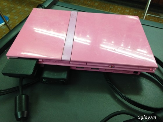 Bán PS2 SCPH-77002 đủ đồ mới 98% zin , tay cầm ko dây, bao xài màu hồng giá rẻ - 2