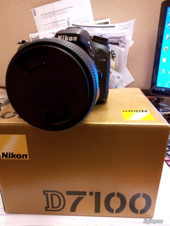 Nikon D7100+Sigma 17-50+Grip (tat ca Fullbox) - 2