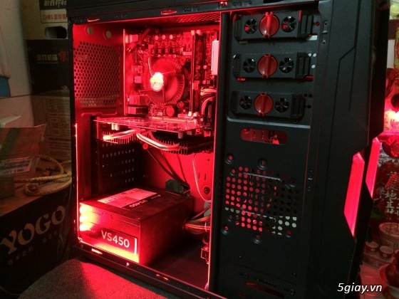 Đồ MOD PC , hàng độc , Fan LED 12cm , dây LED cho case PC siêu sáng - 2