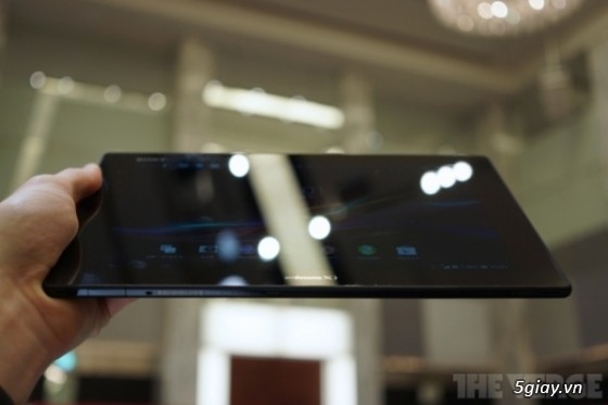 Sony tablet Z 99% black chính hãng cty hàng thanh lý - 1