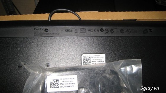 30 bộ phím KB212B chuột MS111 DELL sịn cổng usb new 100% cực ngon cho ae chơi tết - 2