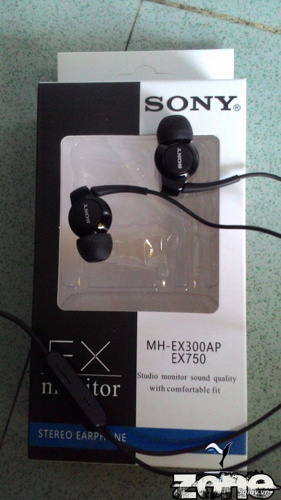 Tai nghe Sony MH-EX300AP box - 2