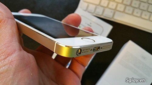 Cần bán Iphone 5s World 16gb Gold Like New 99,9% hàng US Full box. Giá quá rẻ. - 2