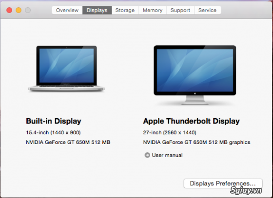 Bán Mac Mini MD388 fullbox còn bảo hành lâu + 27 Thunderbolt display - 2