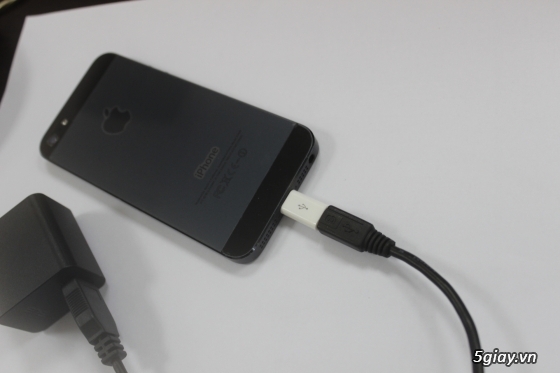 đầu sạc cho iphone từ micro usb ra lightning - 8