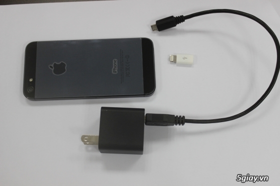 đầu sạc cho iphone từ micro usb ra lightning - 10