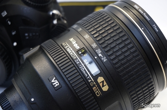 Bán máy ảnh Nikon D600 và lens 24-120 Nano