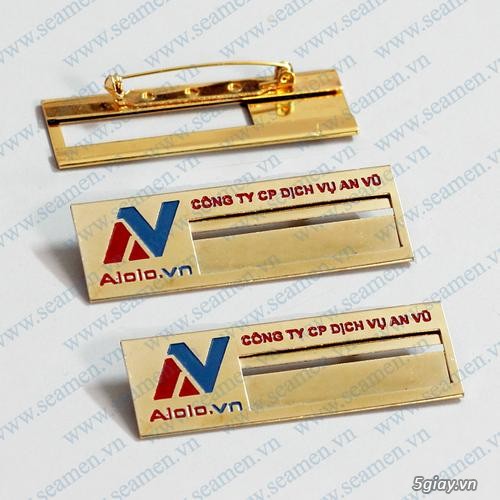 Làm biển tên nhân viên, thẻ tên cài áo, huy hiệu các loại - LH: 0977.492.538 - 3